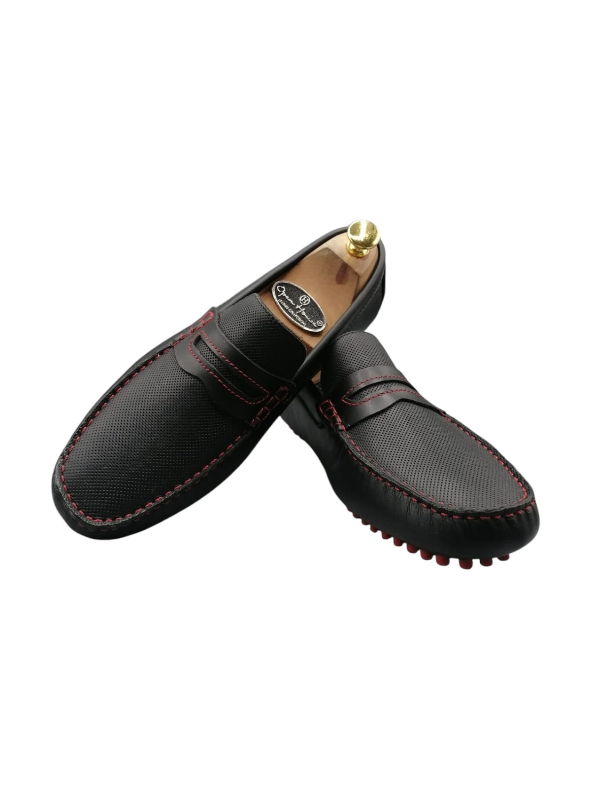 Driver Ferros Red Moccasin