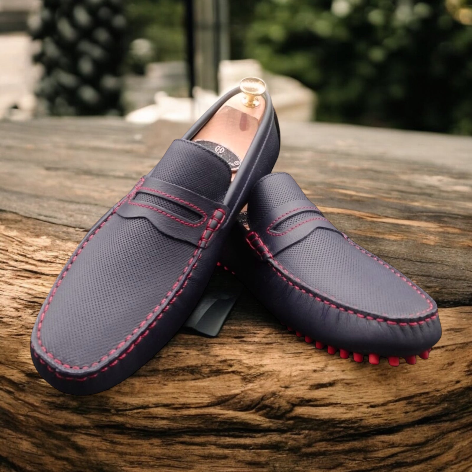 Driver Ferros Red Moccasin