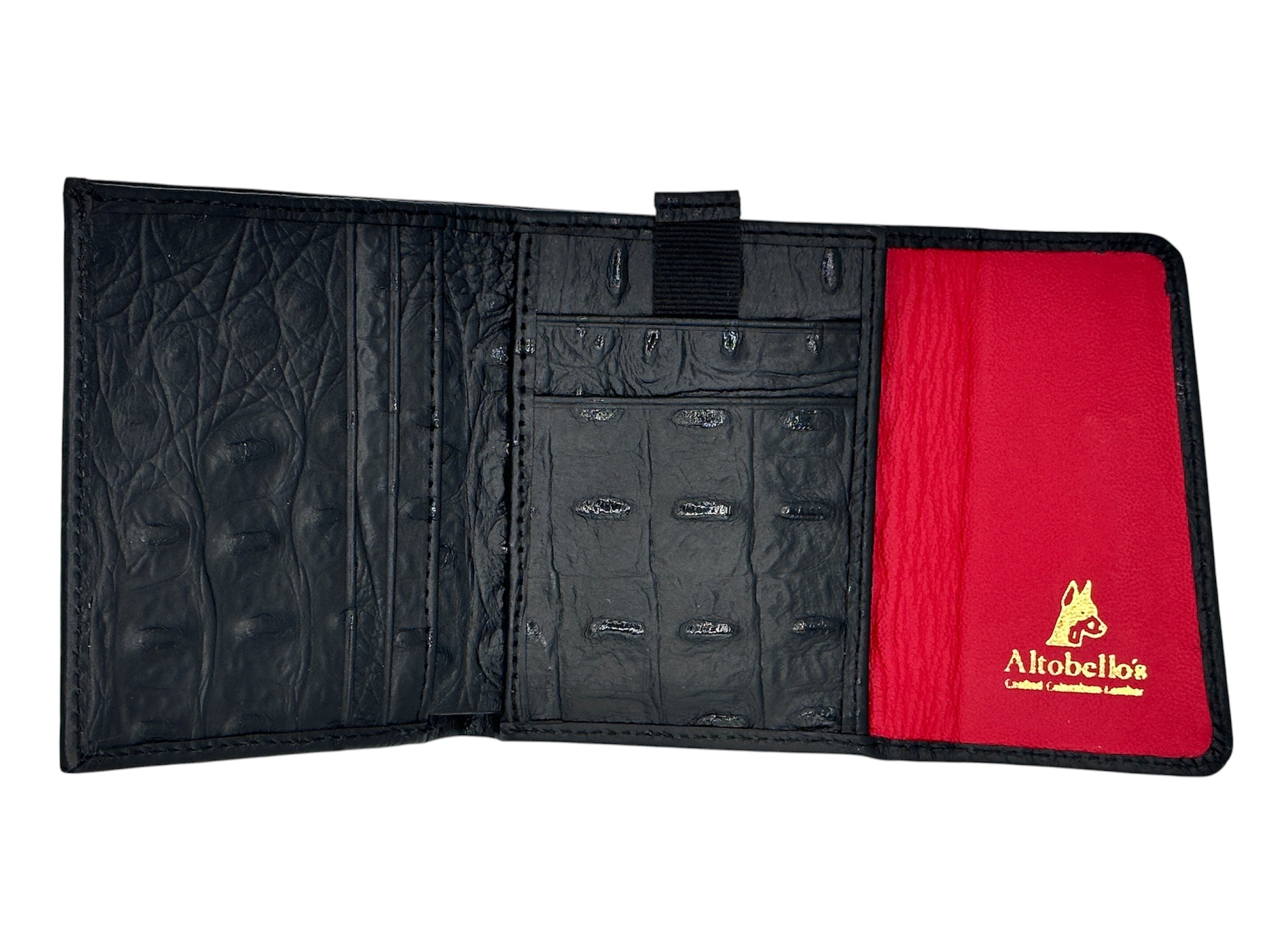 Billetera Cocodrilo Gran Reserva Negra