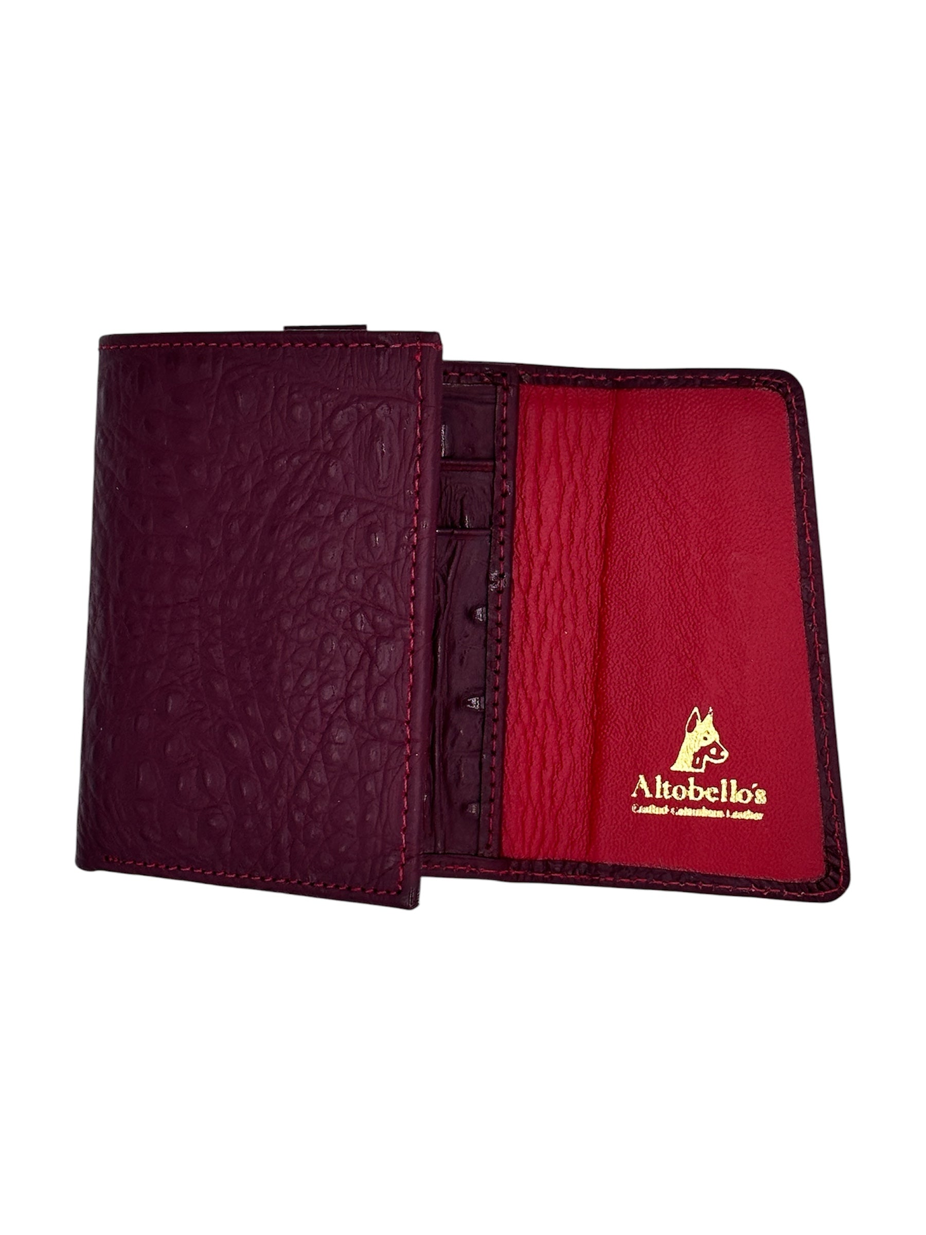 Billetera Cocodrilo Gran Reserva Vino