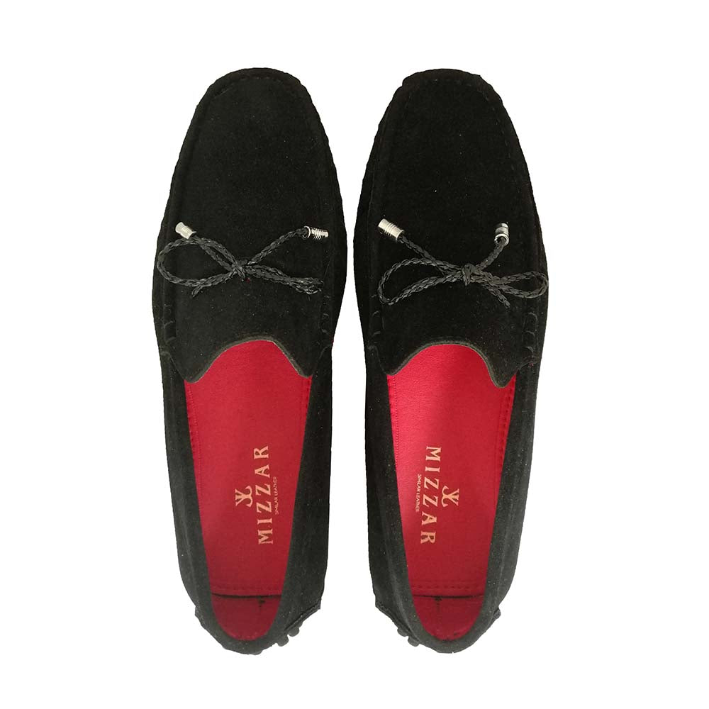 Mizzar Men's Black Toretto Loafers