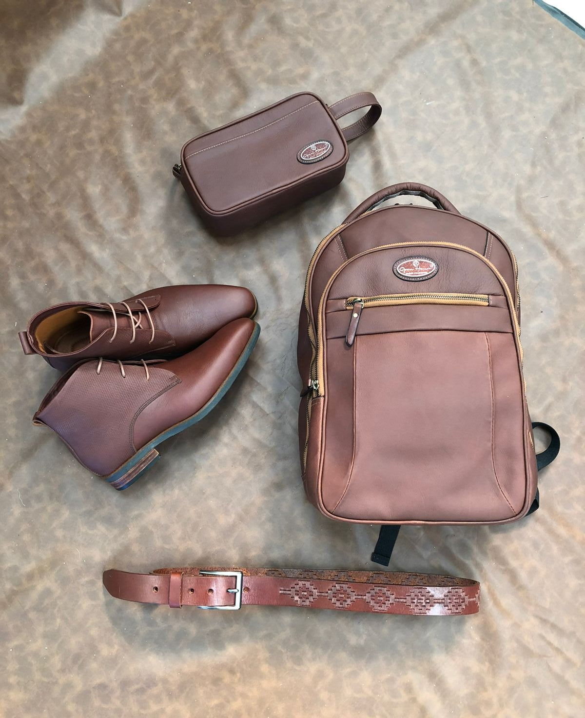 Romeo Leather Backpack for Men 