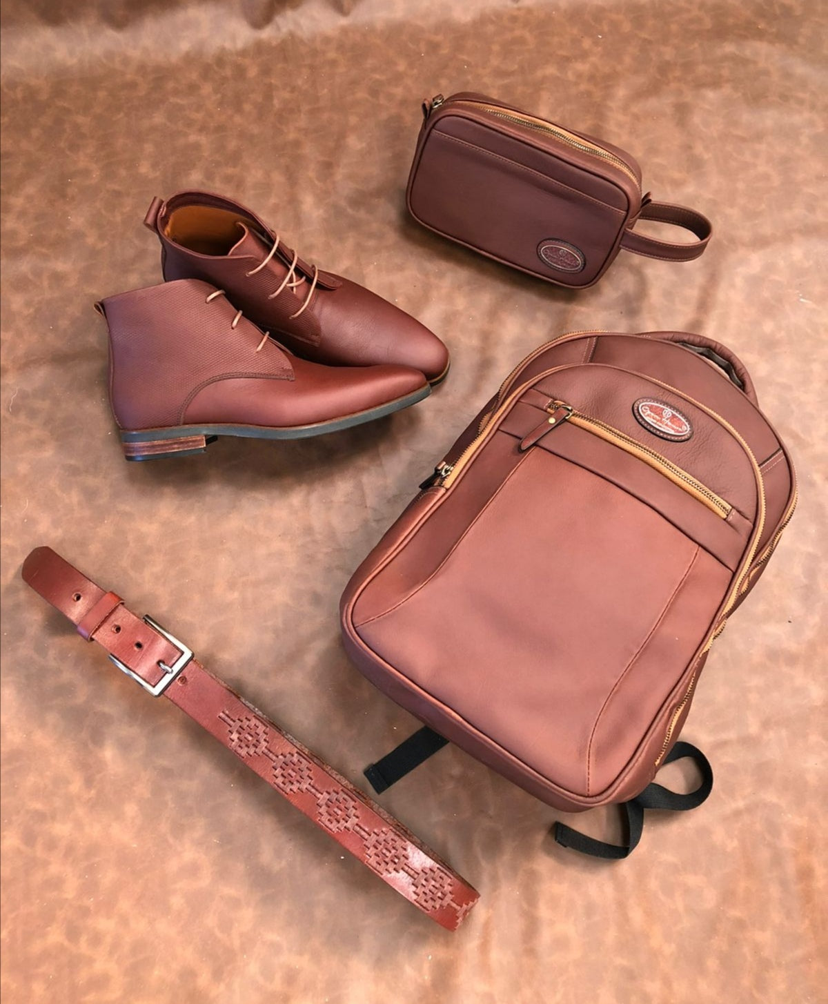 Romeo Leather Backpack for Men 
