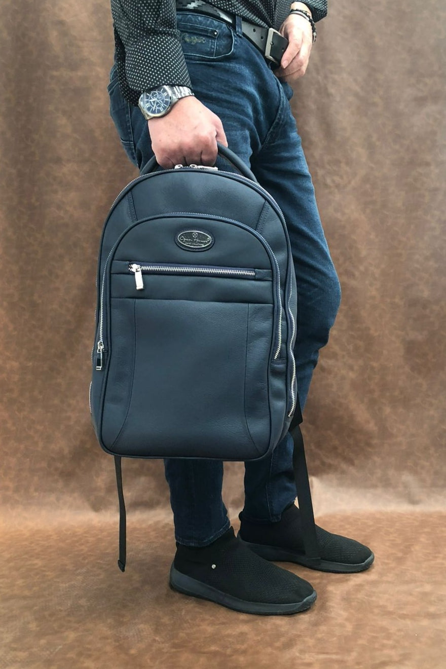Romeo Leather Backpack for Men 