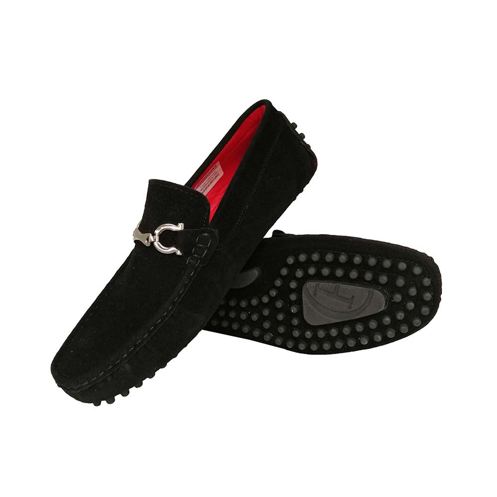 Mizzar Men's Black Bellini Loafers