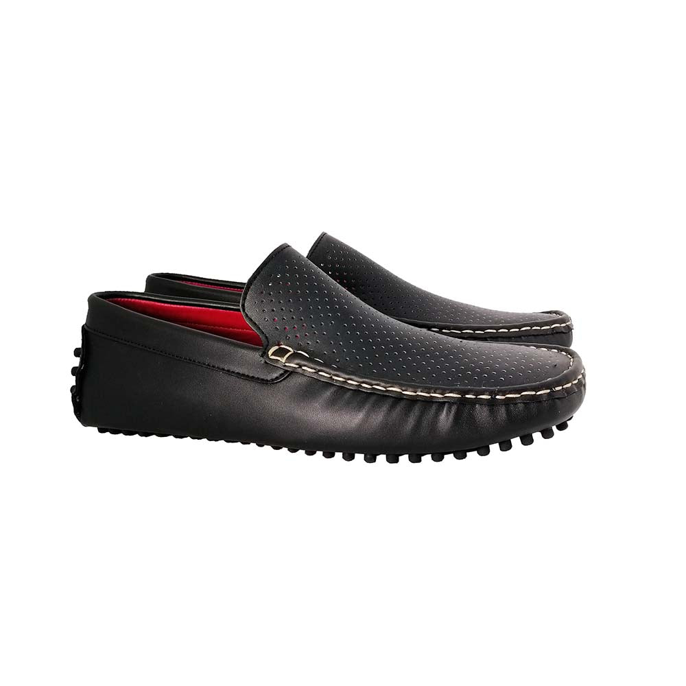 Beneto Black Loafers for Men Mizzar