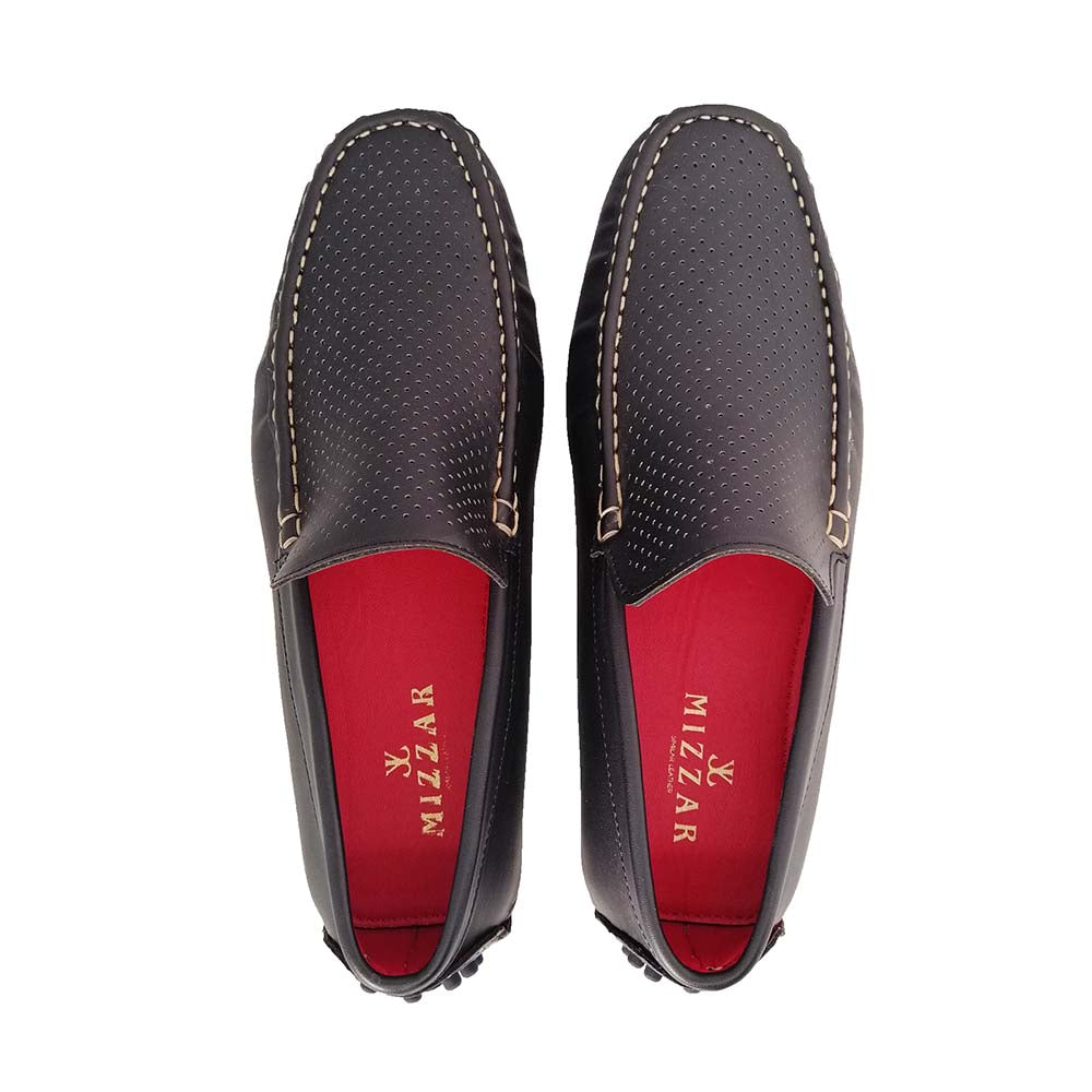 Beneto Black Loafers for Men Mizzar