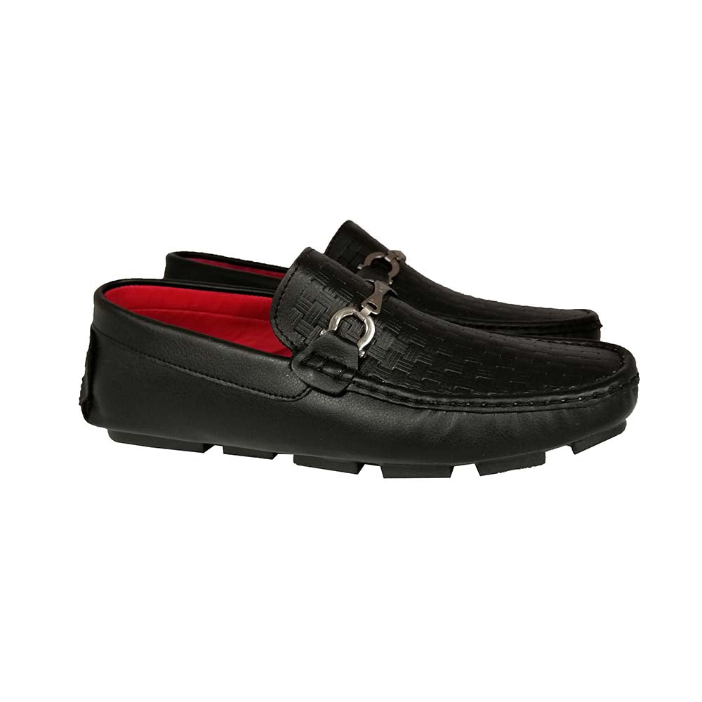 Mizzar Men's Black Milano Loafers