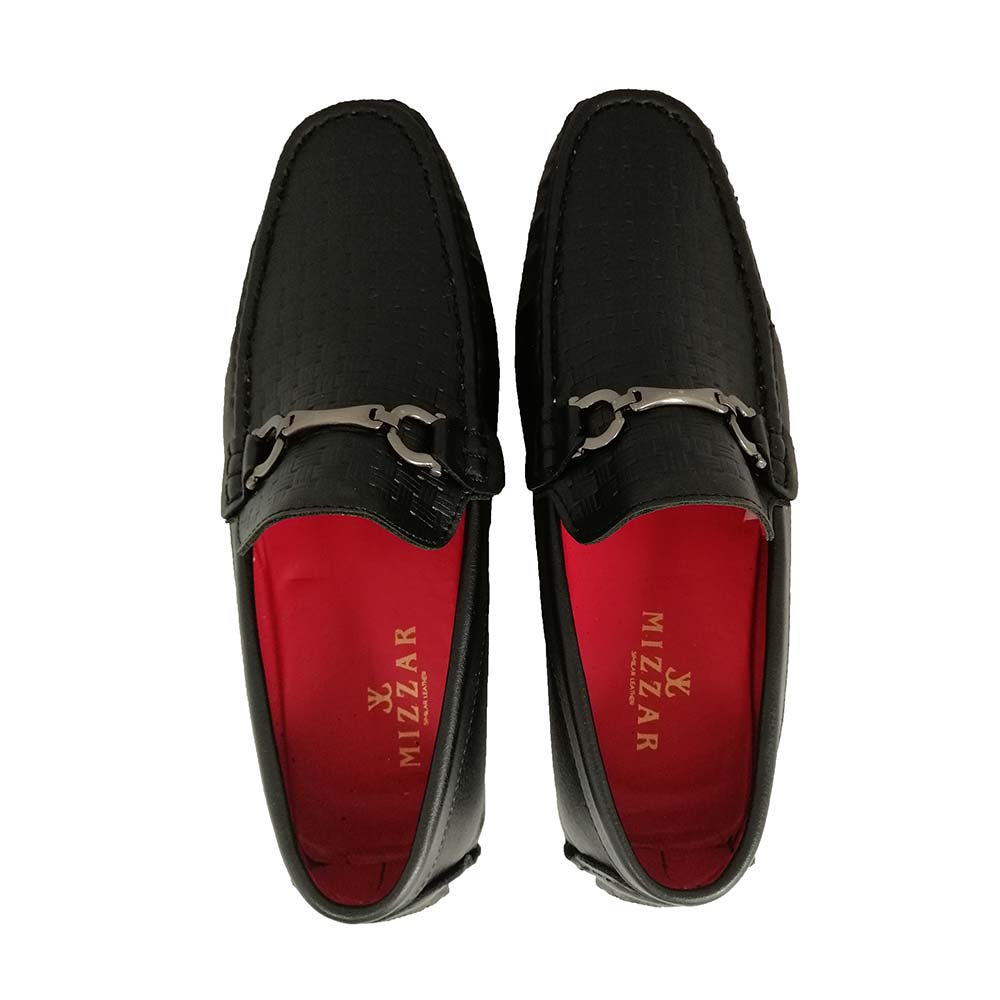 Mizzar Men's Black Milano Loafers