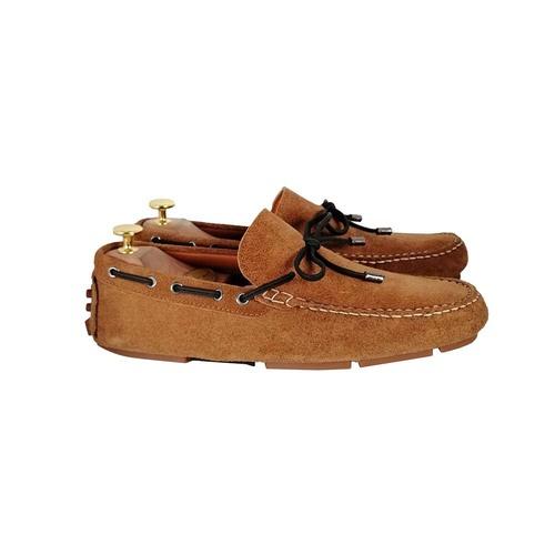 Poseidon II Suede Leather Moccasin