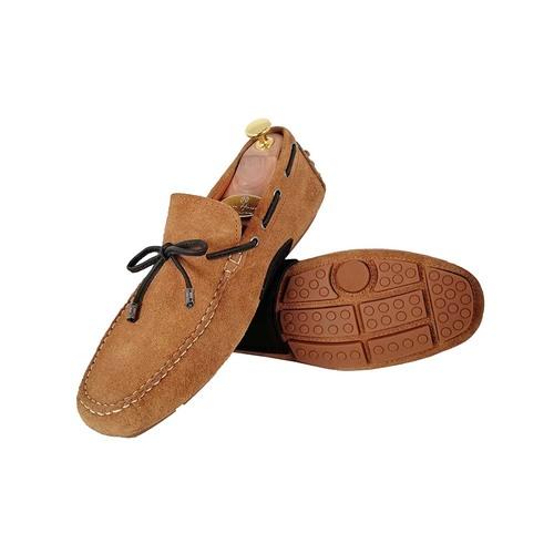 Poseidon II Suede Leather Moccasin
