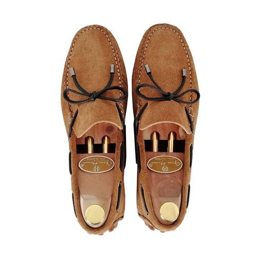 Poseidon II Suede Leather Moccasin
