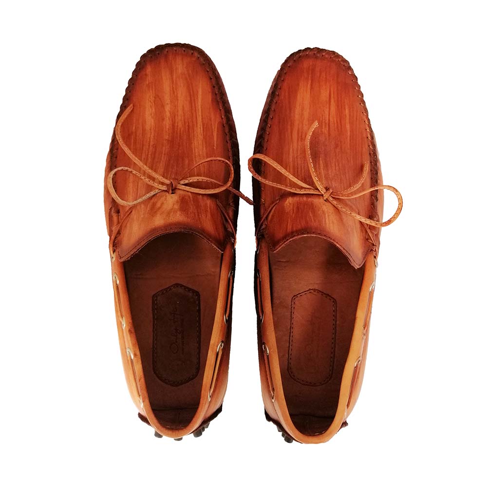 Poseidon Honey Patina Leather Collections 