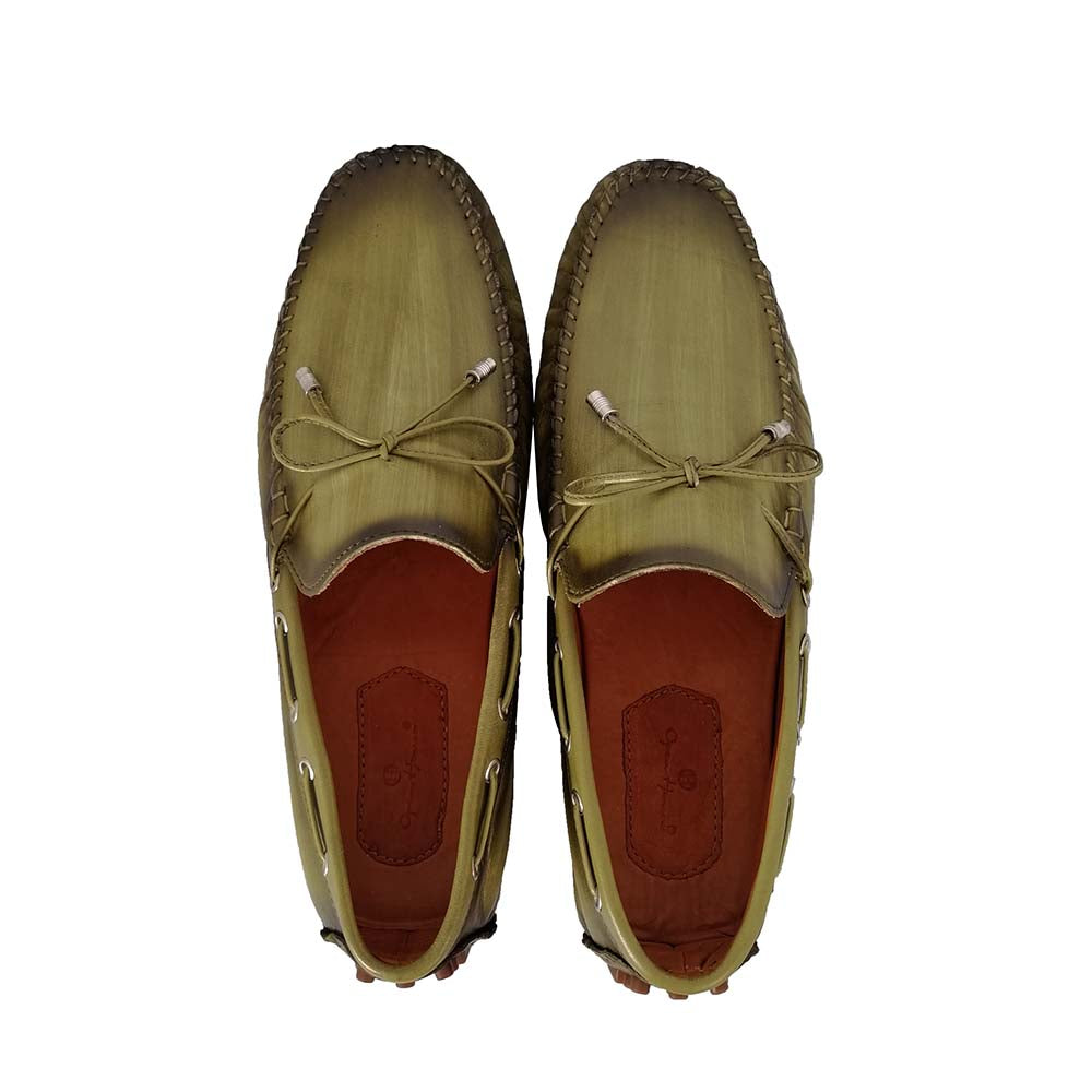 Poseidon Green Patina Leather collections 