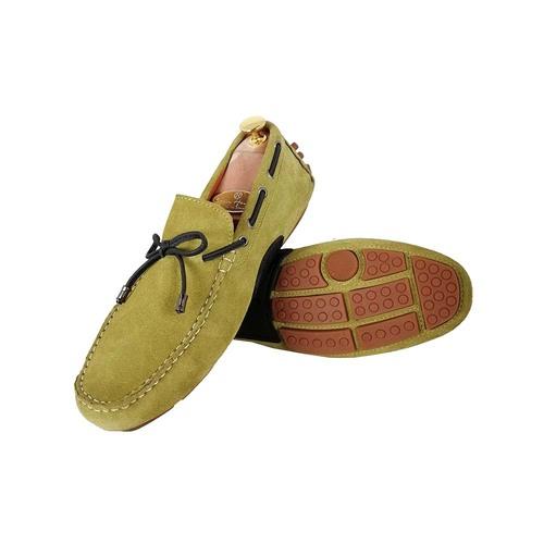 Poseidon II Suede Leather Moccasin