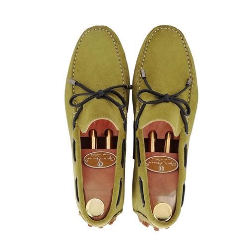 Poseidon II Suede Leather Moccasin