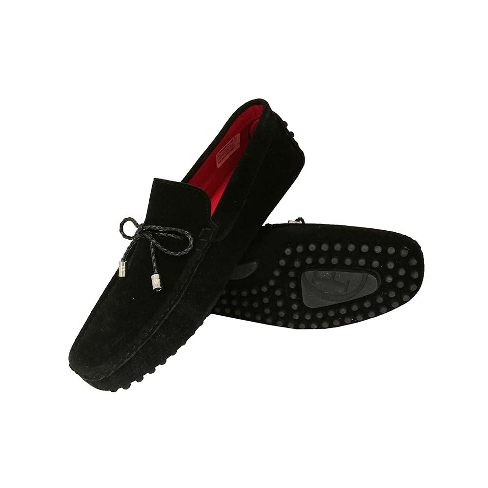 Mizzar Men's Black Toretto Loafers