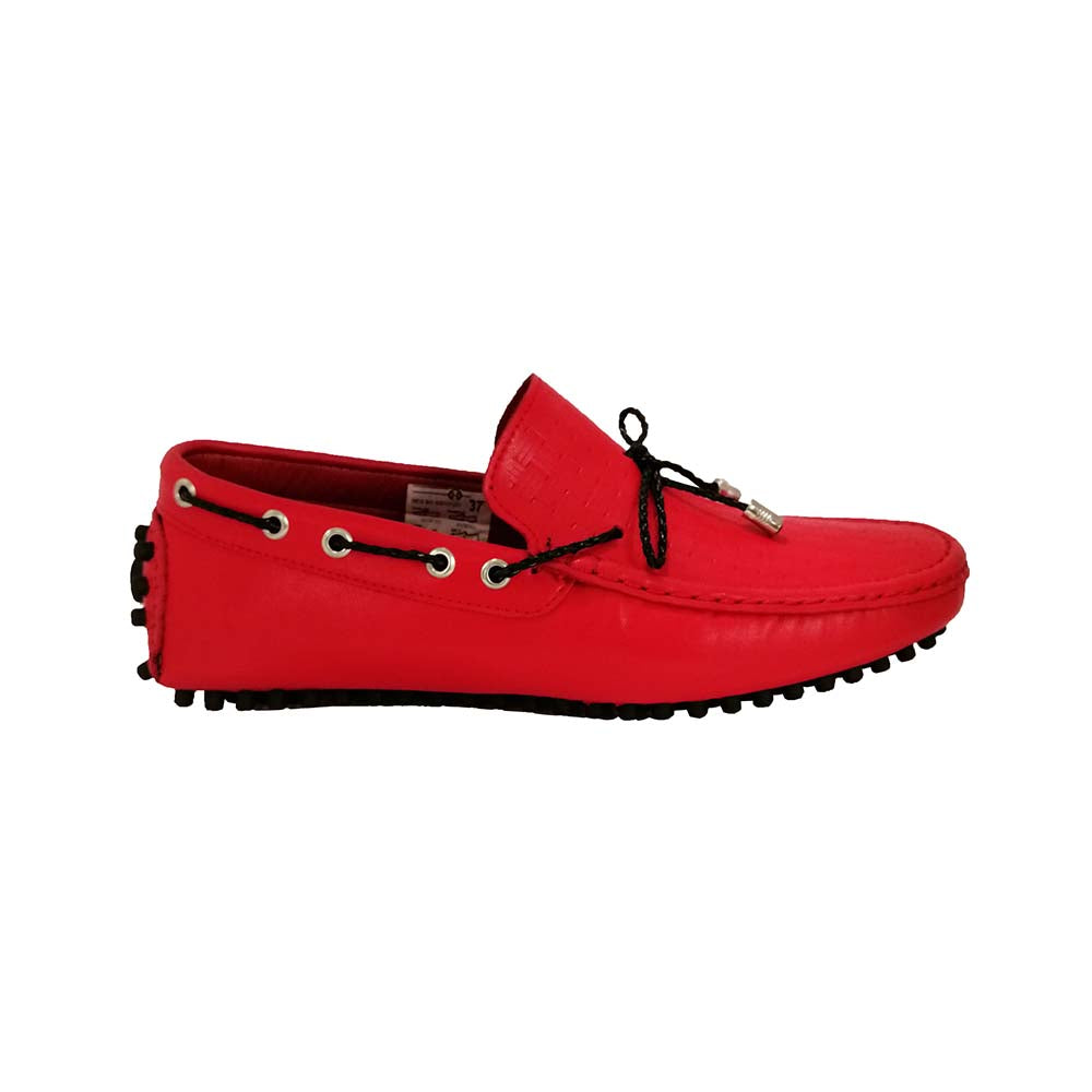 Vittorio Red Loafers for Men Mizzar