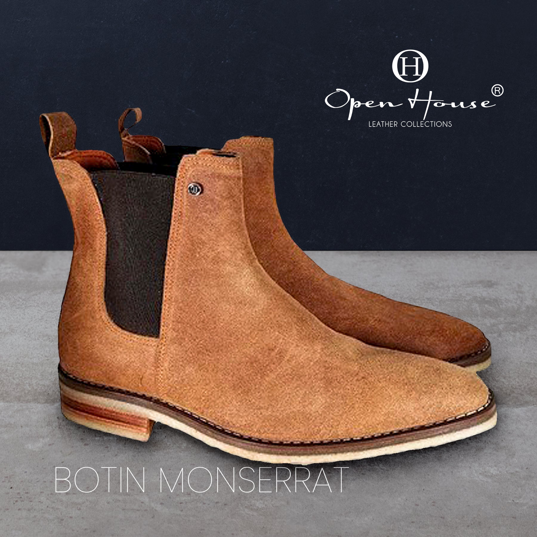 Monserrat Suede Leather Boot for Men 
