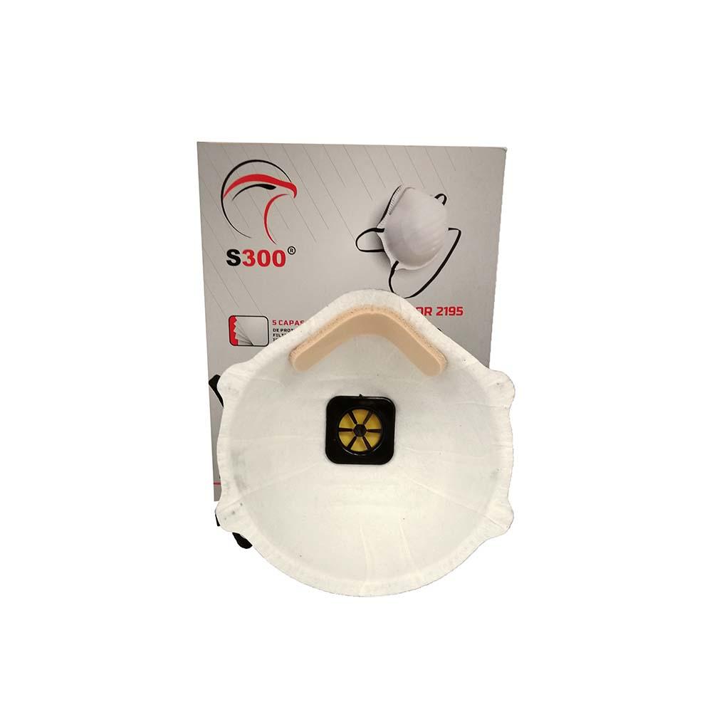 PARTICLE RESPIRATOR 2195 V WITH VALVE BOX X 10