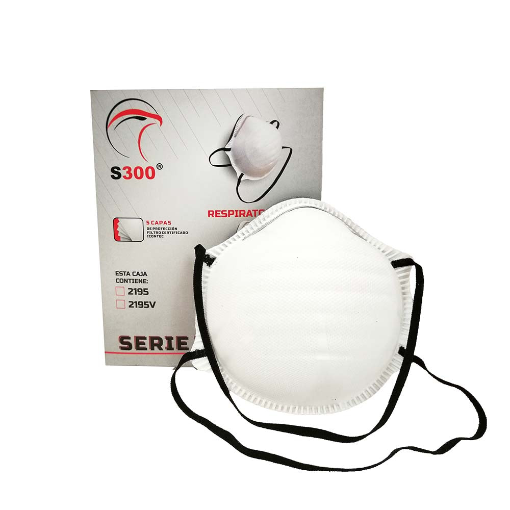 PARTICLE RESPIRATOR 2195 WHITE - BOX OF 10