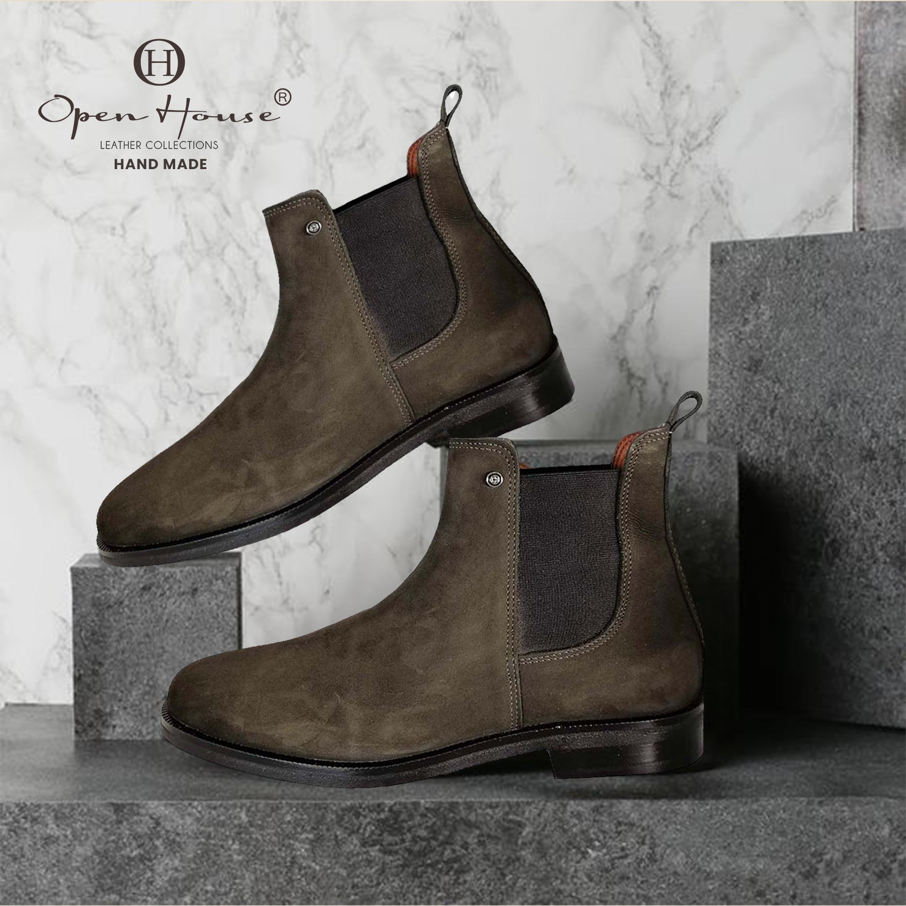 Galax Chelsea Boot in NBK Leather for Men 