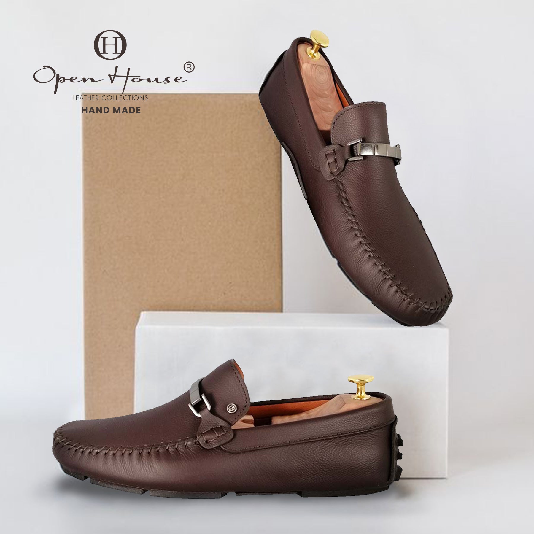 Titan Vanguardia leather loafer